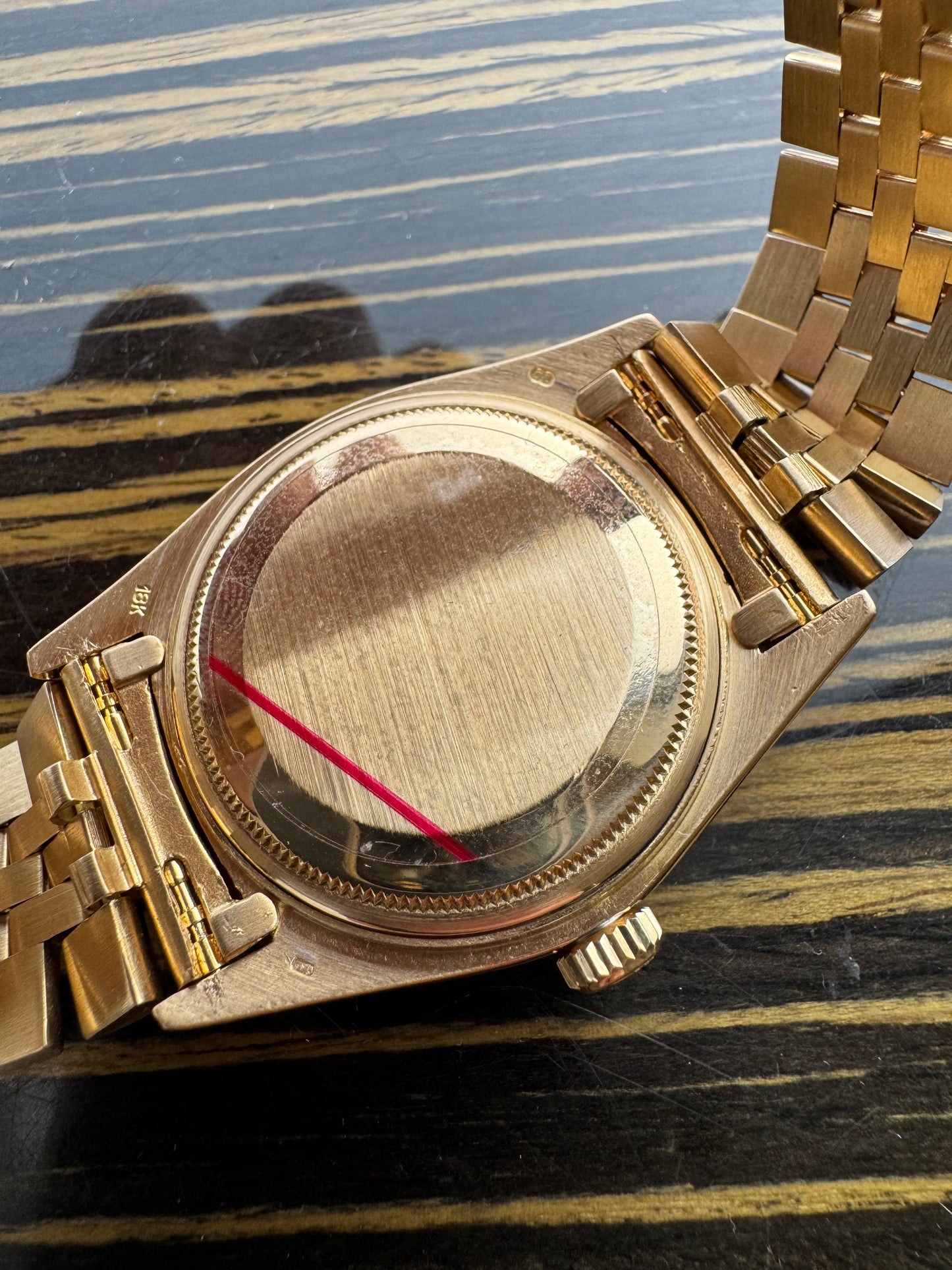 Rolex Datejust 36 mm 18kt Gold ref 16018