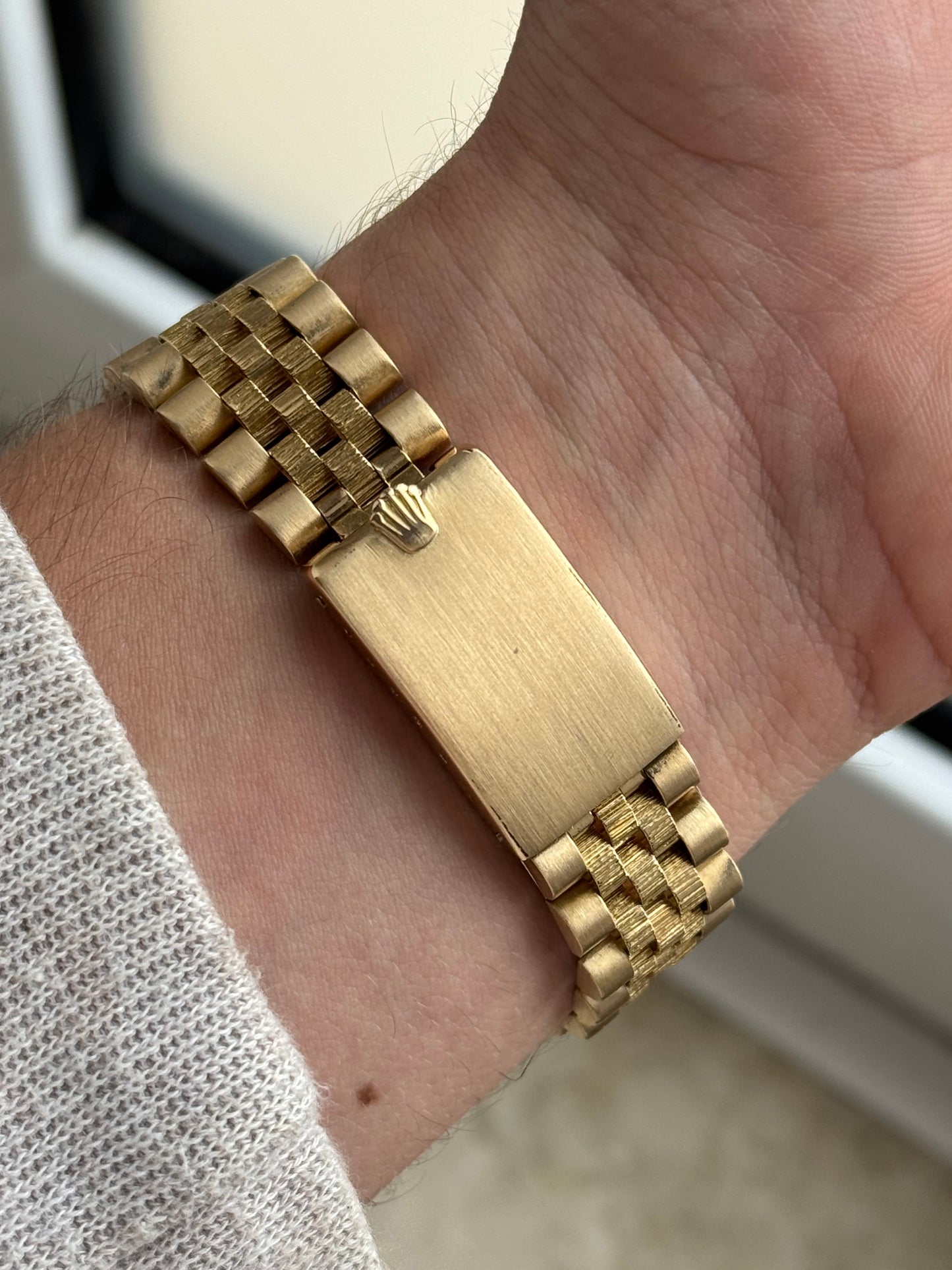 Rolex Datejust 36 mm 18kt Gold ref 16018