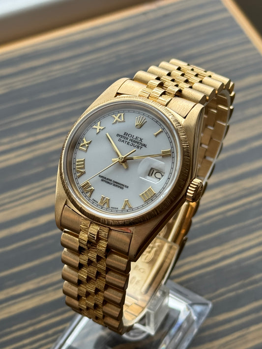 Rolex Datejust 36 mm 18kt Gold ref 16018