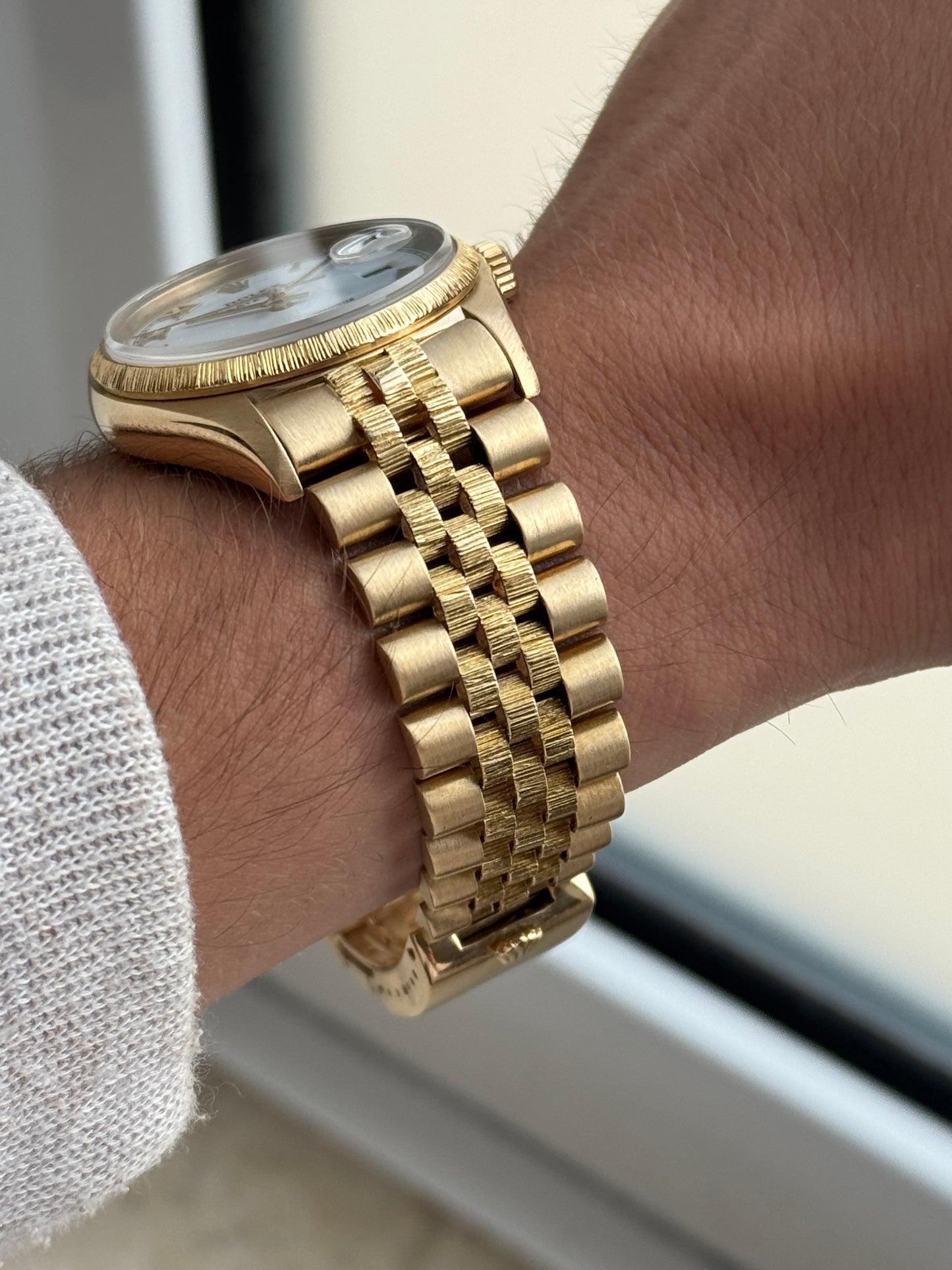 Rolex Datejust 36 mm 18kt Gold ref 16018